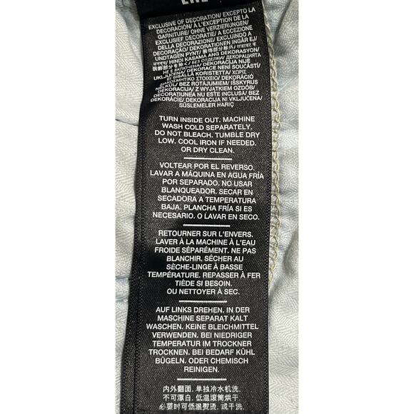 M164 7 FOR ALL MANKIND Women's High Waist Ankle Skinny Jeans Floral Size 26 - Picture 13 of 16